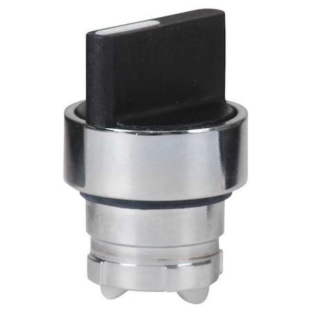 Dayton 30G282 - Short Handle Selector Switch,Blk,3 Pos,22mm