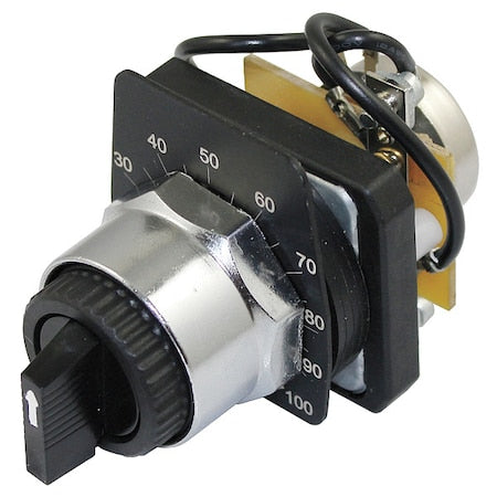 Dayton 30G487 - Potentiometer,30mm,Heavy Duty,10000 Ohms