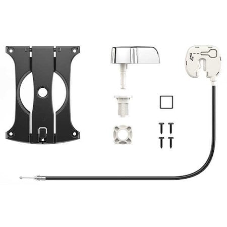 Flushmate 93400458 - Handle Assembly For Flushmate 503 Series, 10 in x 7 in x 2 in, Metal/Plastic/Rubber