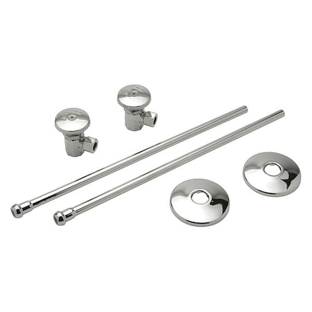 Zurn Z8800-XL-LR-PC - Lavatory Supply Stop,3/8 inx3/8 in IPS