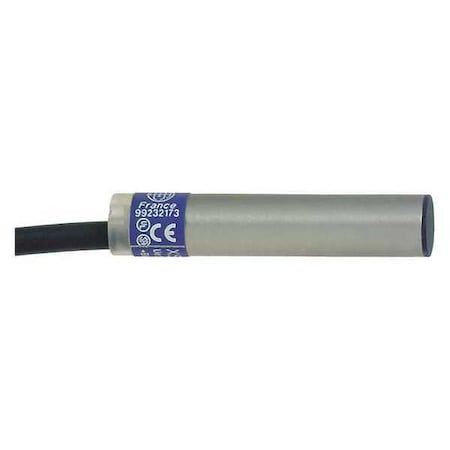 Telemecanique Sensors XS506B1PBL2 - Cylindrical, Inductive Proximity Sensor, 7 mm Dia., Stainless Steel, 2 m, Bare Wire, 3 Wires, Shielded