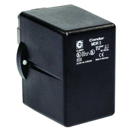 Gast AK620E - Pressure Switch, Standard, DPST, 1 Ports, 1/4" FNPT, 5 to 65 psi Range