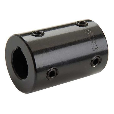 Ruland MSCC-12-12-F - Rigid Shaft Coupling,Set Screw,45mm L