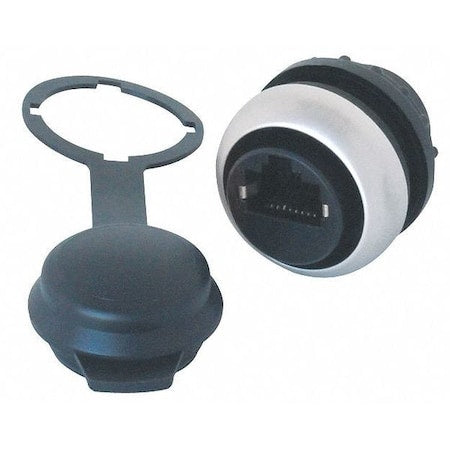 Eaton M22-RJ45-SA - RJ45 Socket,Polycarbonate,22mm
