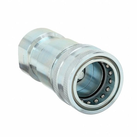 Parker 6601-16-16 - Hydraulic Quick Connect Hose Coupling, Steel Body, Sleeve Lock, 1"-11-1/2 Thread Size, 6600 Series
