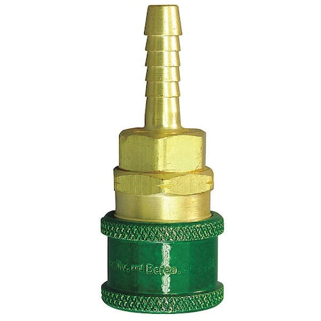 Hansen GR607 - Coupler Body,Hose Barb,1/4,Brass