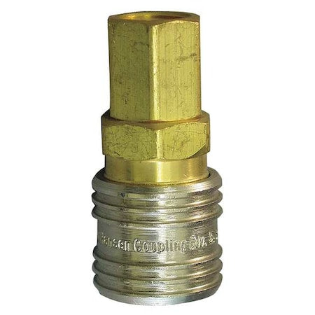 Hansen 400 - Quick Connect,Socket,3/8" Body,1/4"-18