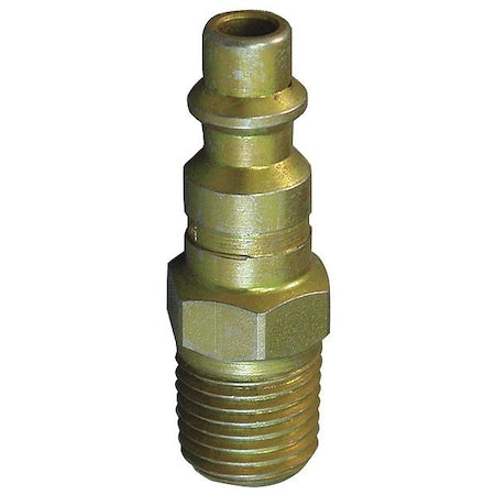 Hansen LL10 - Coupler Plug, (M)NPT, 1/4, Stainless Steel