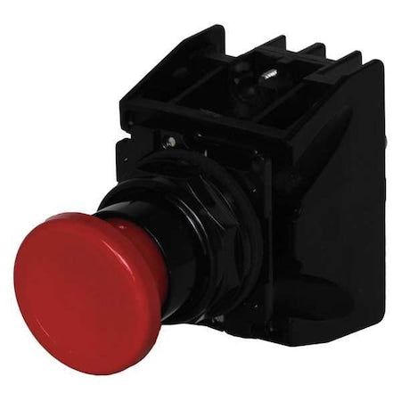 Eaton E34EX711R - Hazardous Location Push Button, 30 mm, 2 NO/2 NC, Red