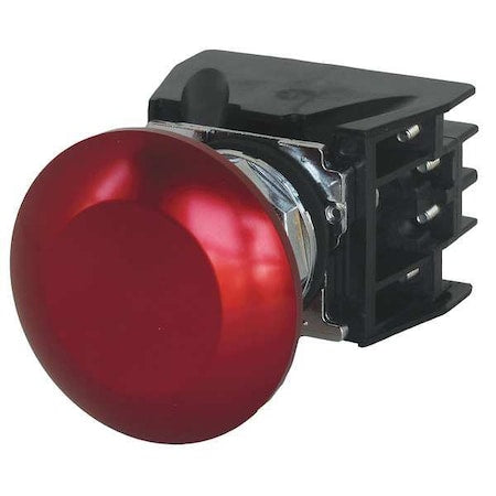 Eaton 10250T712R - Hazardous Location Push Button, 30 mm, 1 NO/1 NC, Red