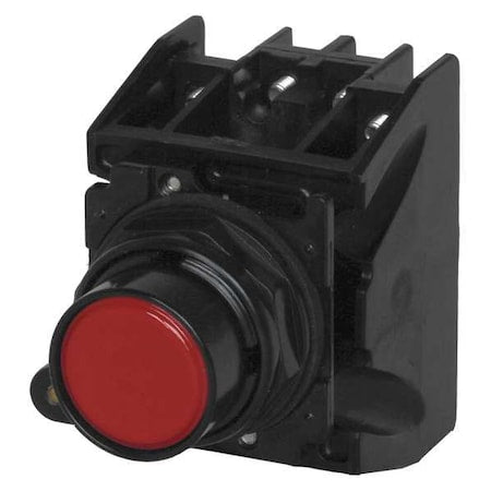 Eaton E34EX707R - Hazardous Location Push Button, 30 mm, 2 NO/2 NC, Red