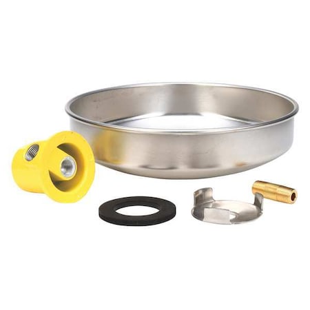 Bradley S90-094GR - SS Bowl Assy,Aluminum, SS,10-3/4in