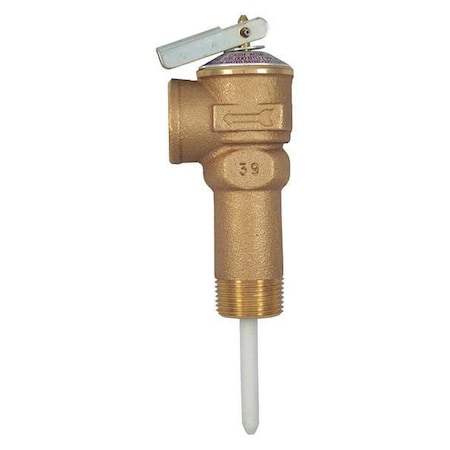 Cash Acme 19783-0150 - T and P Relief Valve,6-1/2in Hx1-15/32in W
