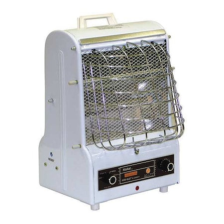 Markel Products 198-TMC - Portable Electric Jobsite & Garage Heater, 1500/900/600, 120 V AC, 1 Phase, 5120 Btu H