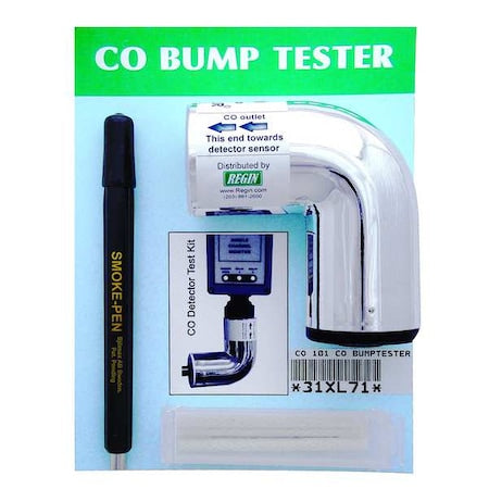 Regin CO BUMP TESTERCO 101 - Carbon Monoxide Bump Tester,2 in. H