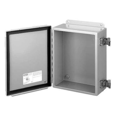Nvent Hoffman A404SC - Captive Screws Electrical Enclosures, 4 in H, 3 in D, 4 in W, 12, 13, Steel