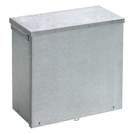 Nvent Hoffman A10R104GV - Captive Screws Electrical Enclosures, 10 in H, 4 in D, 10 in W, 3 R, Steel