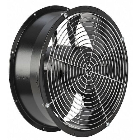 Nvent Hoffman A10AXFN - Axial Fan, Round, 115 V AC, Cast Aluminum, 10" W.