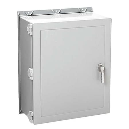 Nvent Hoffman A24H2010GQRLP - Quick Release Latch Electrical Enclosures, 24-1/4 in H, 10 in D, 20 in W, 12, 13, 3, 3 R, 4, 4 X