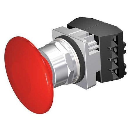 Siemens 52PM9V2G - Push Button Operator, Mushroom Head, Momentary Action, Not Applicable Release, Non-Illuminated, Red