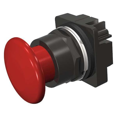 Siemens 52BM9W2 - Push Button Operator, Mushroom Head, Momentary Action, Not Applicable Release, Non-Illuminated, Red