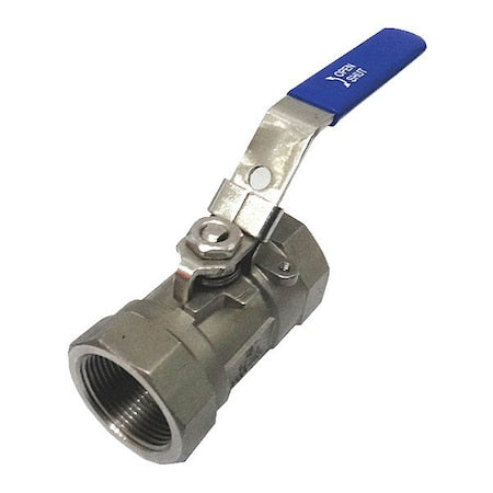 06Q011N06010FSR - 1" FNPT Stainless Steel Fire Safe Ball Valve Inline
