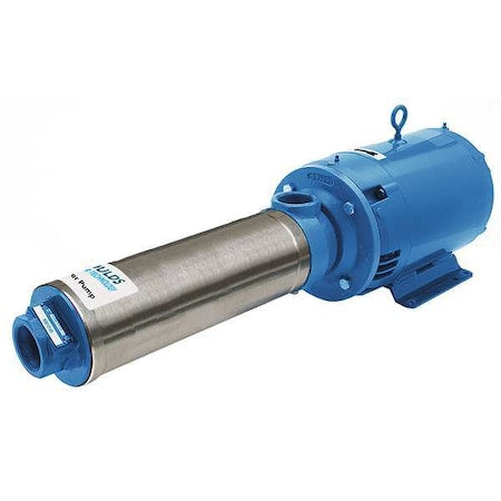 Goulds 70HB13012 - Booster Pump, 3 hp, 120/240 V AC, 1 Phase, 2 in NPT Inlet Size, 2 Stage, 100 psi Max Pressure
