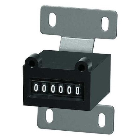 Dayton 32UJ98 - Counter,6 Digit,Base Mount,115 VAC