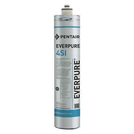 Pentair Everpure EV960651-75 - Quick Connect Filter, 2 gpm, 0.5 Micron, 3" O.D., 14 1/2 in H