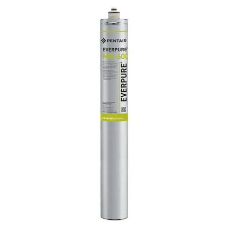 Pentair Everpure EV962713-75 - Specialty Filter Cartridge, 600 gpm, 0.5 Micron, 3" O.D., 25 in H