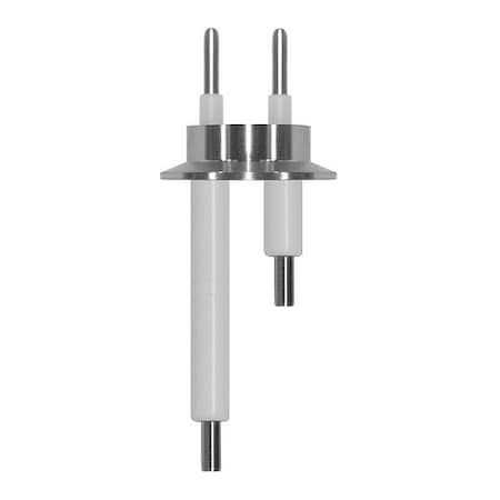 Lumenite 2DCFT1.5"-316SS-12"-24" - Probe,2 Lvl,316 SS 1.5", Tri-Clamp