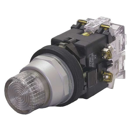Eaton HT8GBCAF7 - Illuminated Push Button, 30 mm, 1 NO, Clear