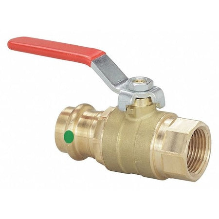 Viega 24040 - Manual 2-Way Ball Valve,Press,Bronze