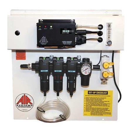 Air Systems Intl BB30-COPM - Breathing Air Filtration Panel,125 psi