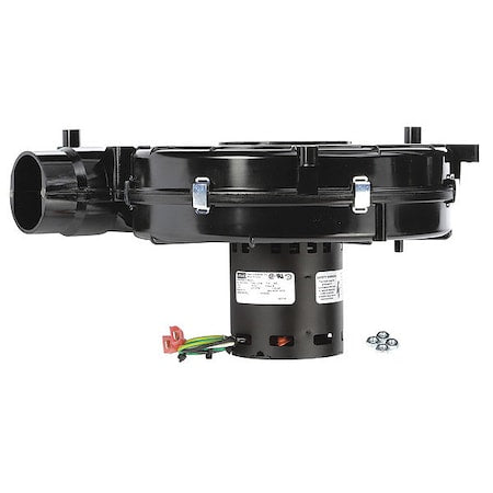Fasco A170 - Draft Inducer, 115, Plastic, 6 11/64 in W, 10 11/16 in H, 1.0/2.3 Inlet and Outlet Dia.