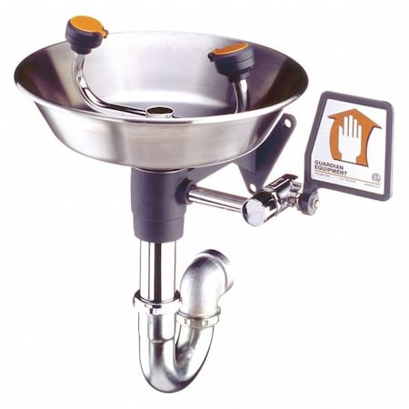 Guardian Equipment G1814T - Wall-Mounted Eyewash Station