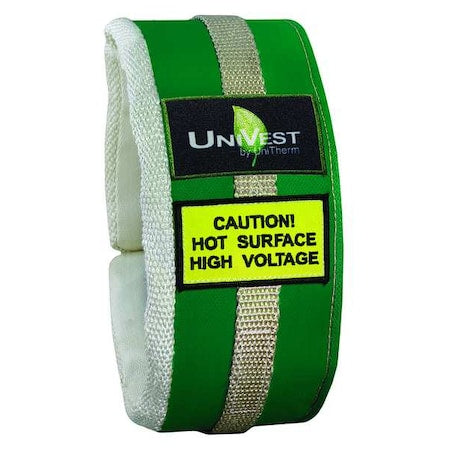 Unitherm UVST 1302 - 2" x 13" L Fiberglass Cloth Insulated Pipe Jacket 1" Wall
