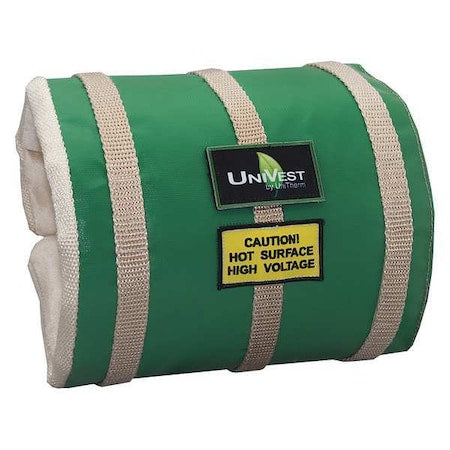 Unitherm UVST 2514 - 6" x 25" L Fiberglass Cloth Insulated Pipe Jacket 1" Wall