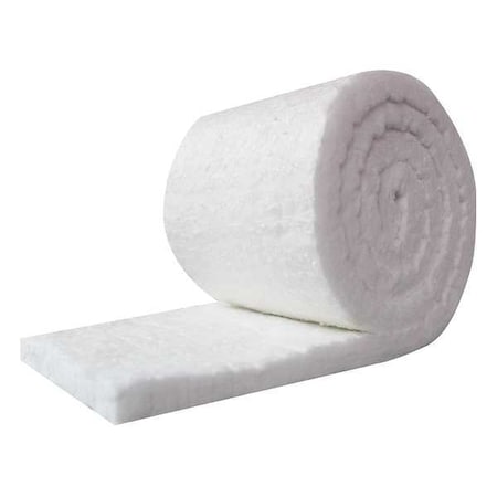 Unitherm CF6-1-48X25 - 48" x 25 ft. Alumina/Silicate Ceramic Fiber Blanket 1" Wall