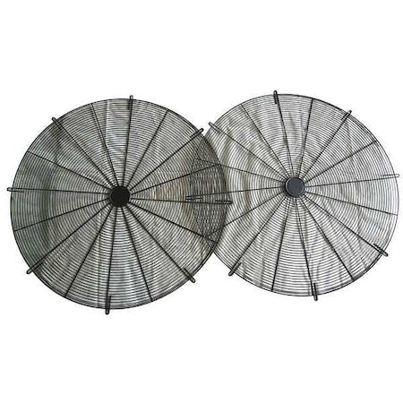 Dayton VEGGS45976G - Fan Guard Set,Black,36-7/16in Dia,Steel