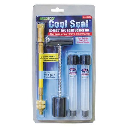 Spectroline CS-100CS - Refrigerant Leak Sealant,0.5 oz,Cart