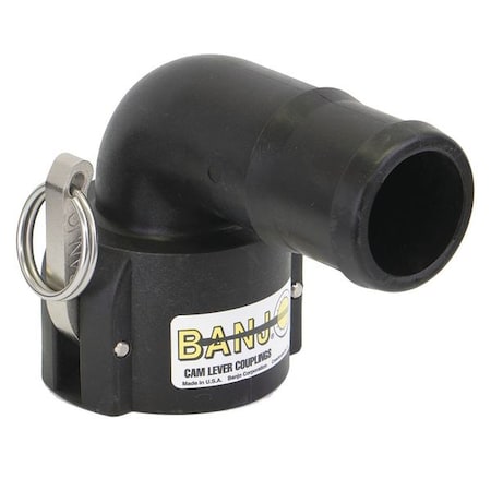 Banjo 200C90 - Cam and Groove Coupling,2",Polypropylene