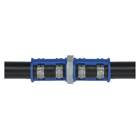 Airsept 76802 - Straight A/C Hose Connector - No 8 to No 8