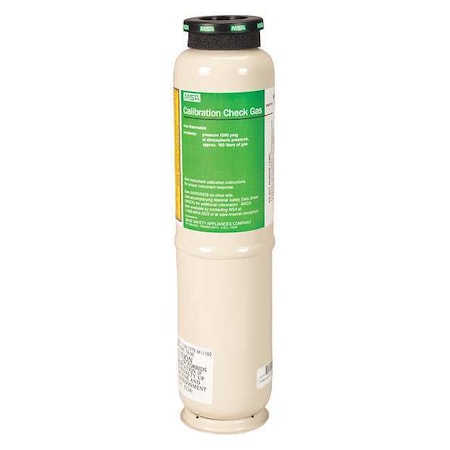 Msa Safety 479857 - Calibration Gas, Cylinder, 100 L, Oxygen