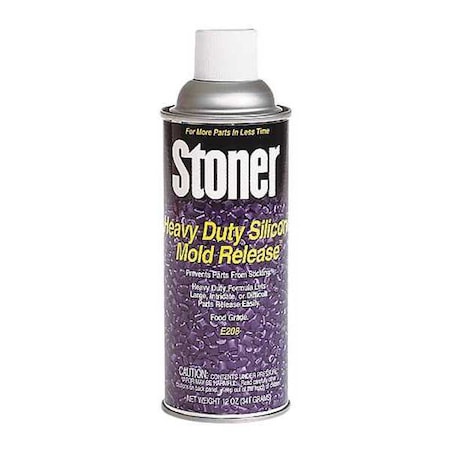 Stoner E208 - Heavy Duty Silicone Mold Release,12 oz.