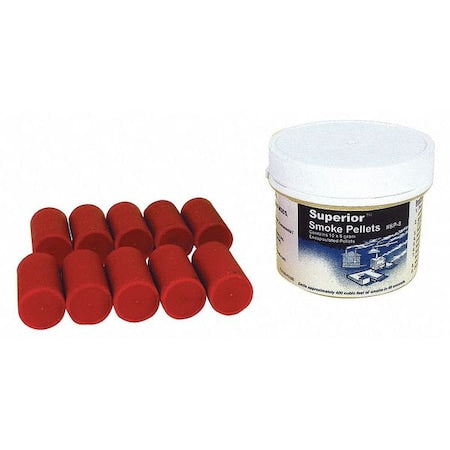 Superior Smoke SP8 - Smoke Emitter Pellets, 850 cu ft, 60 Sec Burn, Match/Light, 10 PK