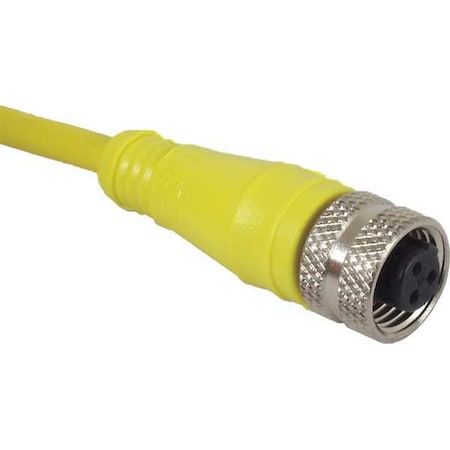 Ifm E18213 - Cordset,3 Pin,Receptacle,Female