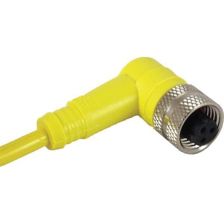 Ifm E18214 - Cordset,3 Pin,Receptacle,Female