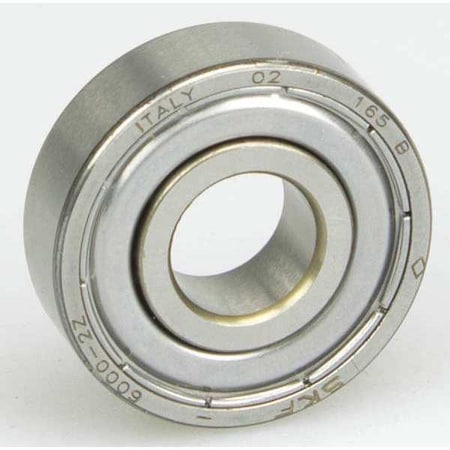 Skf 6000-2Z JEM - Radial Ball Bearing, 6000 Industry Number, Double Shielded Closure, 10 mm Bore Dia, Alloy Steel