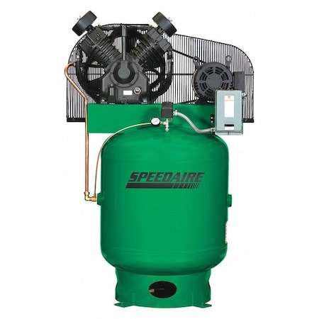 Speedaire 35WC67 - Elec. Air Compressor,2 Stage,10 HP,34 CFM